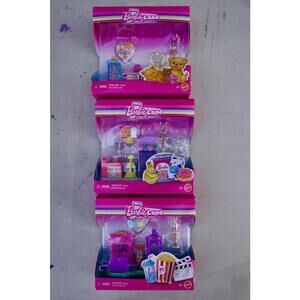 Mini Barbie Land Playsets - Set of 3